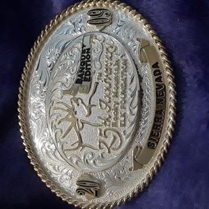 2009 Banquet Edition 25th anniversary Rocky Mountain Elk Foundation belt buckle